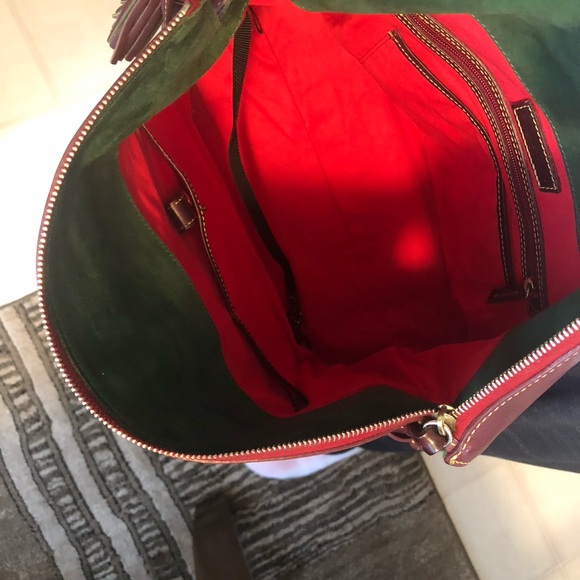 Dooney & Bourke Crimson Florentine Smith Bag - Picture 7 of 13